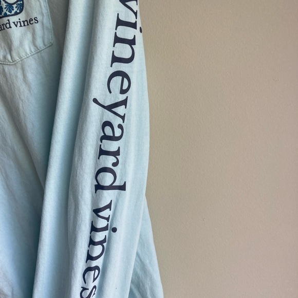 Vineyard Vines light blue long sleeve tee - Picture 4 of 6